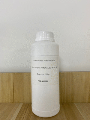 BASF STYRONAL SD 8758 AP has high hardness and good compatibility. It is a styrene-butadiene emulsion for fiber bonding.